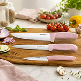 Lot de 3 couteaux de cuisine Rose - FISCHER en promo