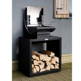 Meuble Barbecue Noir - LE MARQUIER en promotion