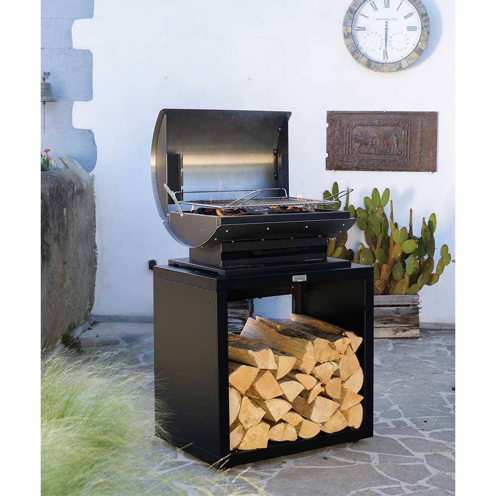Meuble Barbecue Noir - LE MARQUIER nouveau