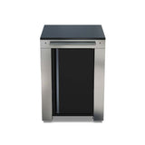 Meuble desserte FELIX noir inox - ENO design et robuste