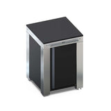 Meuble desserte FELIX noir inox - ENO