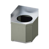 Meuble module d'Angle pour Kamado M et L Vert Sauge - ENO