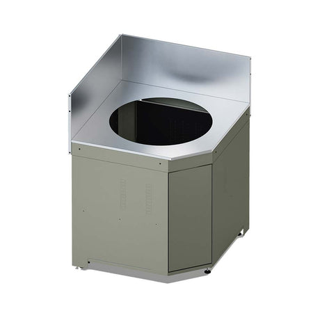 Meuble module d'Angle pour Kamado M et L Vert Sauge - ENO