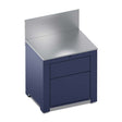 Module Plan de Travail 80 cm avec Tiroir Bleu Navy - ENO