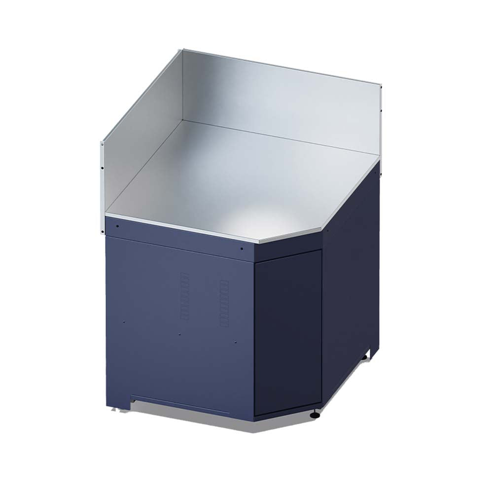 Meuble d'Angle pour Cuisine Extérieure Bleu navy - ENO