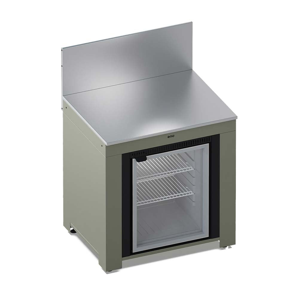 Meuble Frigo Extérieur 75L Vert Sauge - ENO