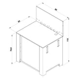 Plan du meuble plancha ENO