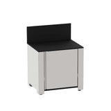 Meuble plancha tout inox eno