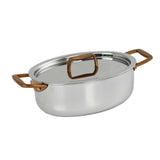 Mini Faitout Ovale finition cuivrée 15 cm CASTEL'PRO - CRISTEL