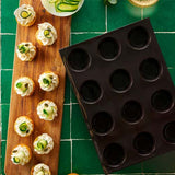 delicieux muffins avec Moule 12 muffins Flexipan - DEMARLE