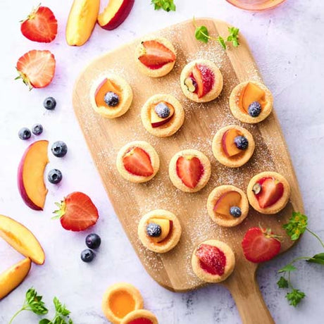 panacotta Moule 15 mini-tartelettes Flexipan - DEMARLE