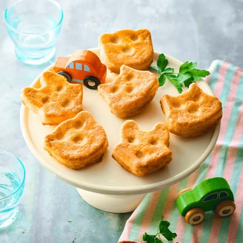 mini cakes Moule 6 animaux Flexipan DEMARLE