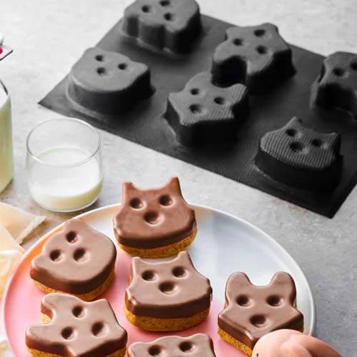 chocolat Moule 6 animaux Flexipan DEMARLE