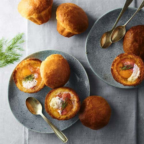 recette realisee avec moule 6 briochettes Flexipan DEMARLE