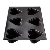 Moule 6 coeurs bombés Flexipan - DEMARLE