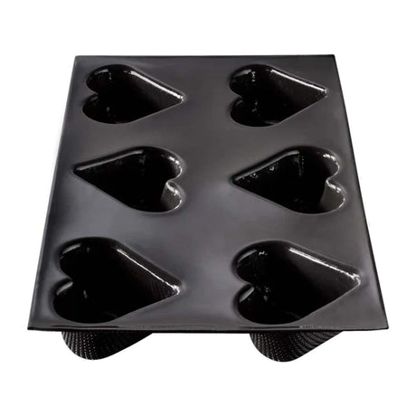 Moule 6 coeurs bombés Flexipan - DEMARLE