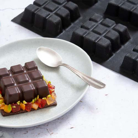 Chocolat moule 6 petites tablettes Flexipan - DEMARLE