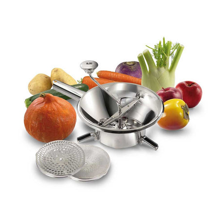 Moulin passe-légumes ménager inox 24cm - Louis Tellier