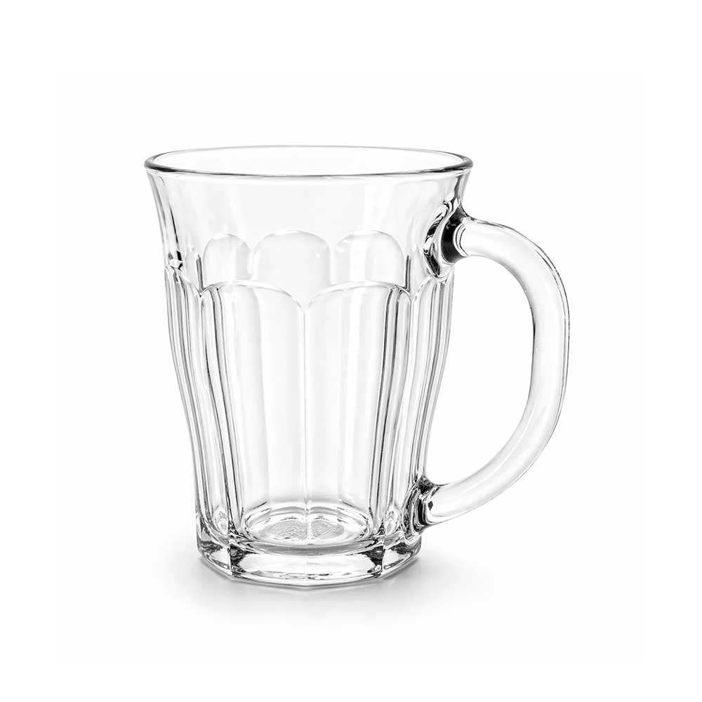 Lot de 4 Mugs Transparent 48 cl PICARDIE - DURALEX