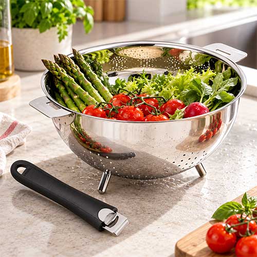 Passoire Inox Mutine - CRISTEL en promotion