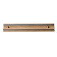Barre Magnétique pour Couteaux Chêne massif petit modèle 30 cm