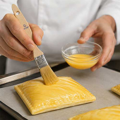 Pinceau pâtissier soie naturelle 30mm - MATFER en promotion