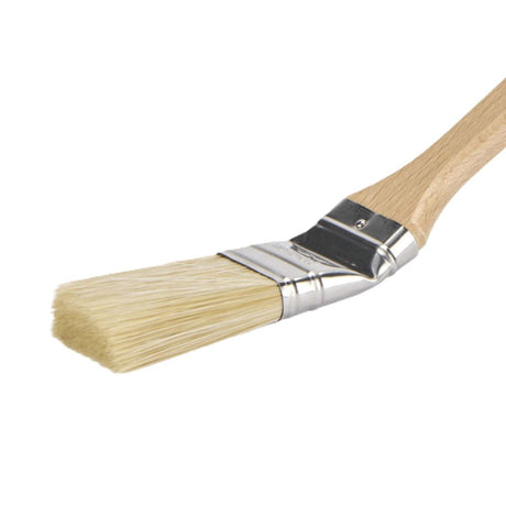 Pinceau CLEANY DIXNEUF pour poêle à granulés, détail de la brosse coudée