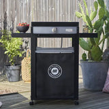 Plancha électrique Petite Française 150 Duo - Couvercle et chariot - LE MARQUIER élégance, praticité, modulable