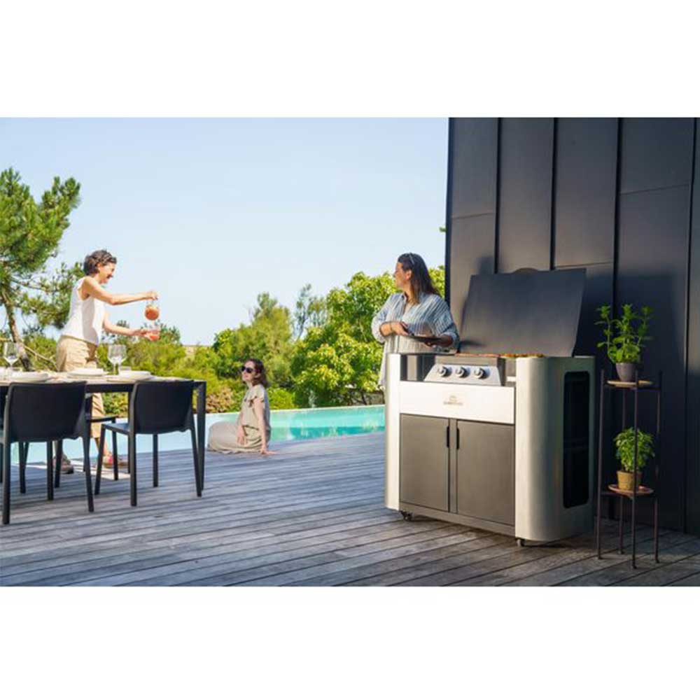 Plancha EXCLUSIVE Gaz 375 XL Duo Edition - LE MARQUIER meilleur prix sur le web