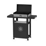 Plancha électrique Petite Française 150 Duo - Couvercle et chariot - LE MARQUIER