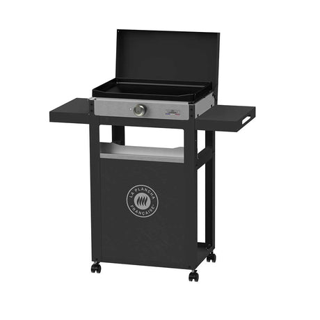 Plancha électrique Petite Française 150 Duo - Couvercle et chariot - LE MARQUIER