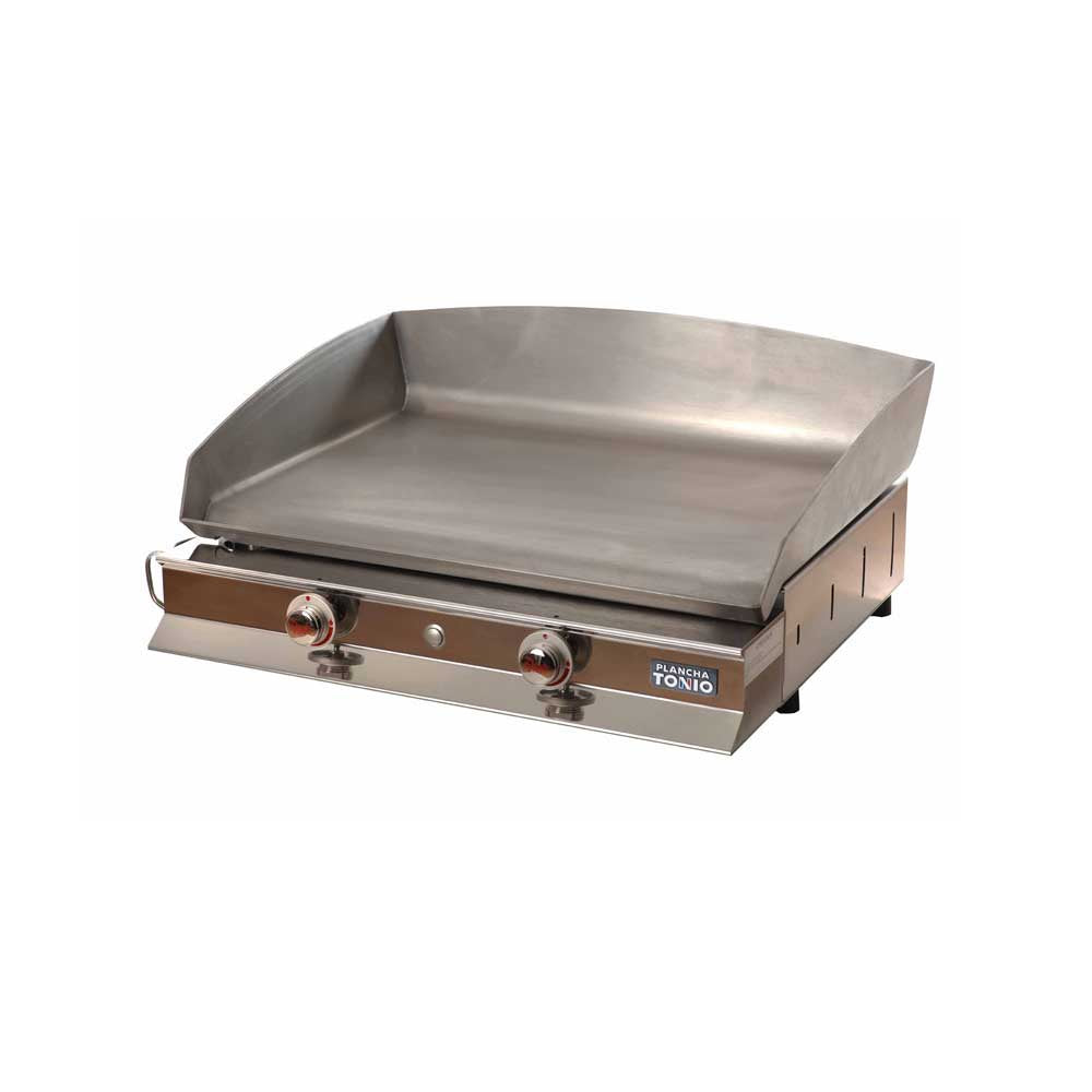 Plancha gaz inox FERIA 2 feux – PLANCHA TONIO