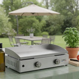 La Plancha Inox Gaz 260 - LE MARQUIER