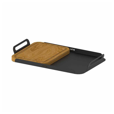 Plateau de découpe noir et planche à découper - ENO
