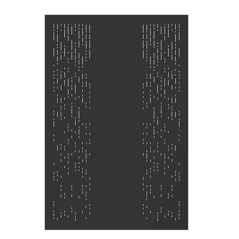 Plaque murale Graphic noire - LE MARQUIER