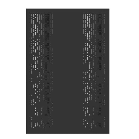 Plaque murale Graphic noire - LE MARQUIER