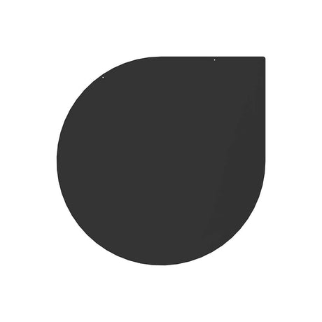 Plaque de sol pour angle noire - LE MARQUIER