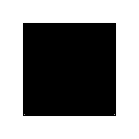 Plaque de sol carrée extérieure noire - LE MARQUIER