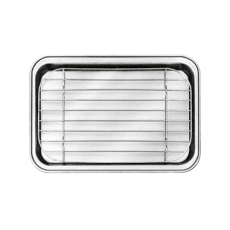 Plateau à dresser avec grille 26 x 18,5 cm - LOUIS TELLIER