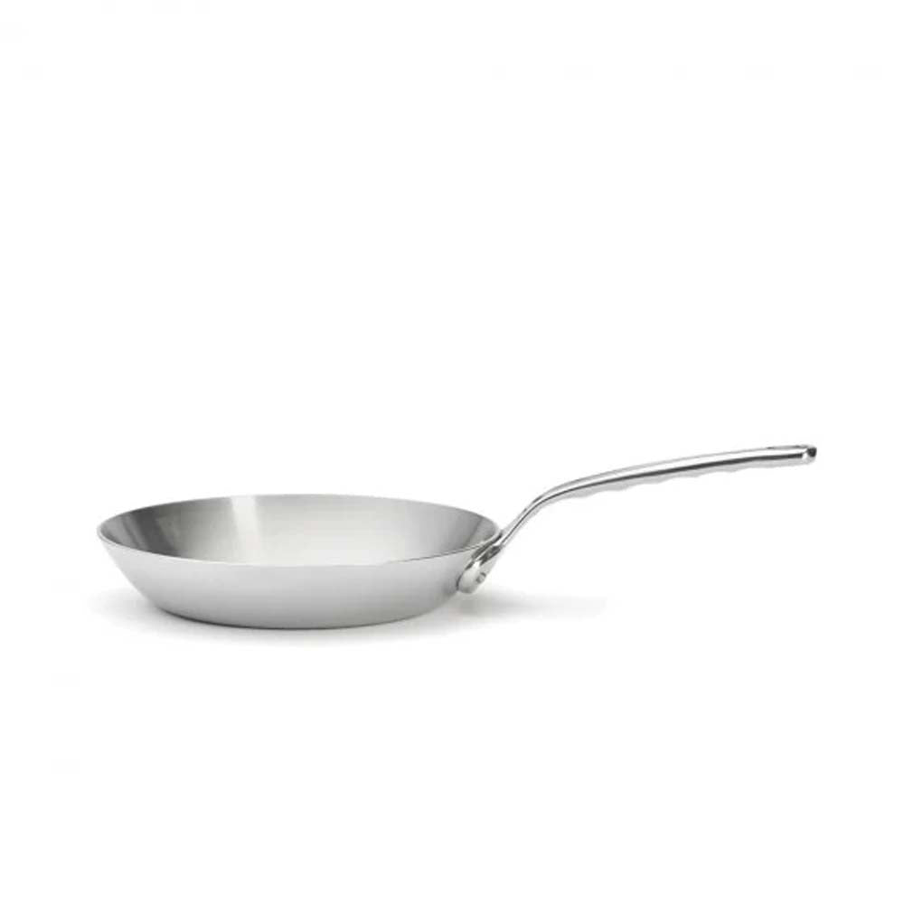Poêle Affinity Inox 20 cm - de BUYER poignée fixe rivetée haut de gamme qualité
