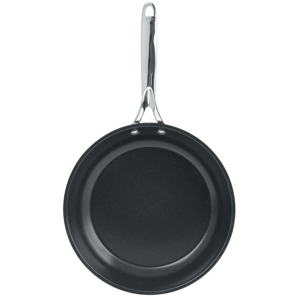 Poêle Castel' Pro céramique Ceraliss + - CRISTEL Poignée en fonte d'inox et base en aluminium