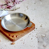 Poêle inox Casteline poignée amovible - CRISTEL inox 18/10