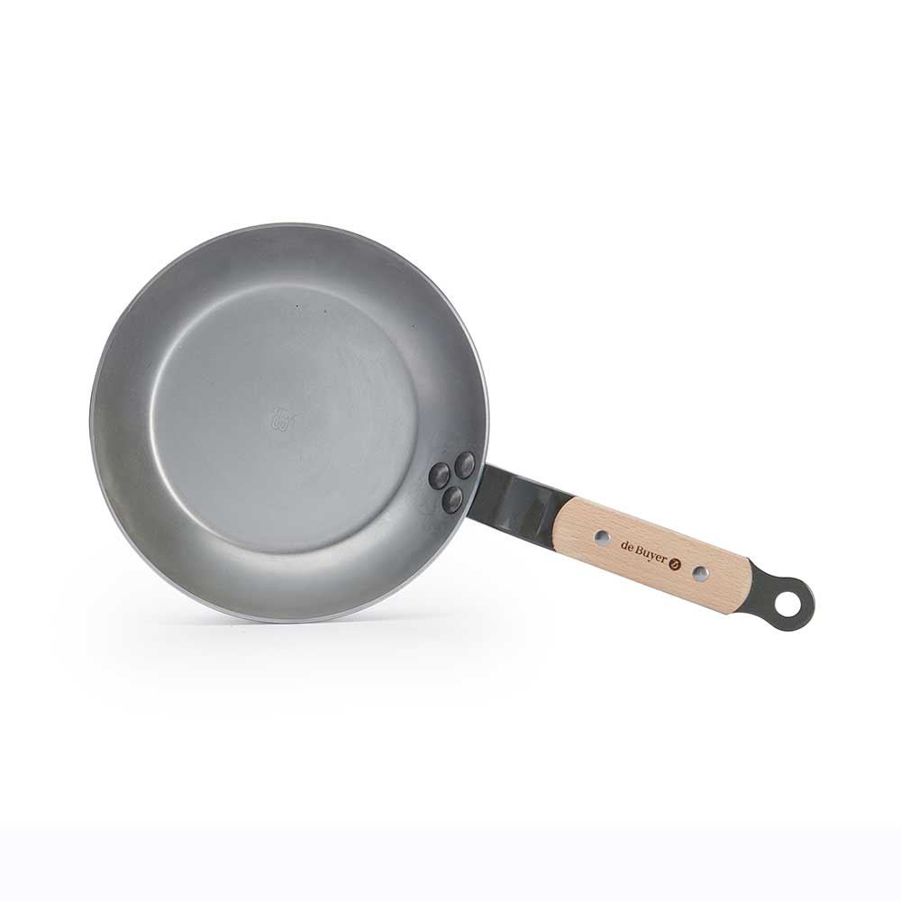 Poêle en acier MINERAL B Bois 20 cm - DE BUYER promo !