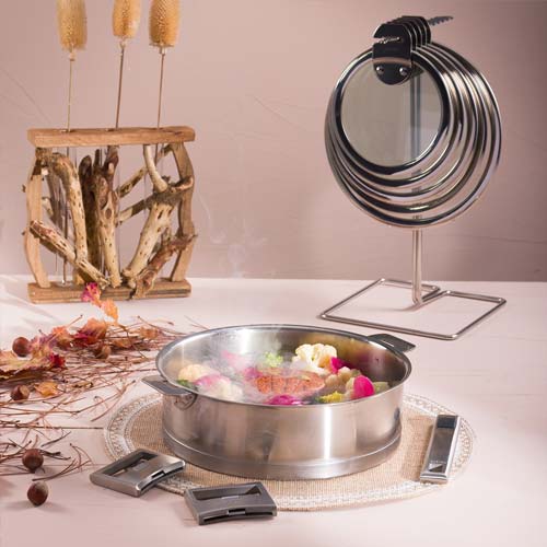 Porte couvercles STRATE - CRISTEL tout inox