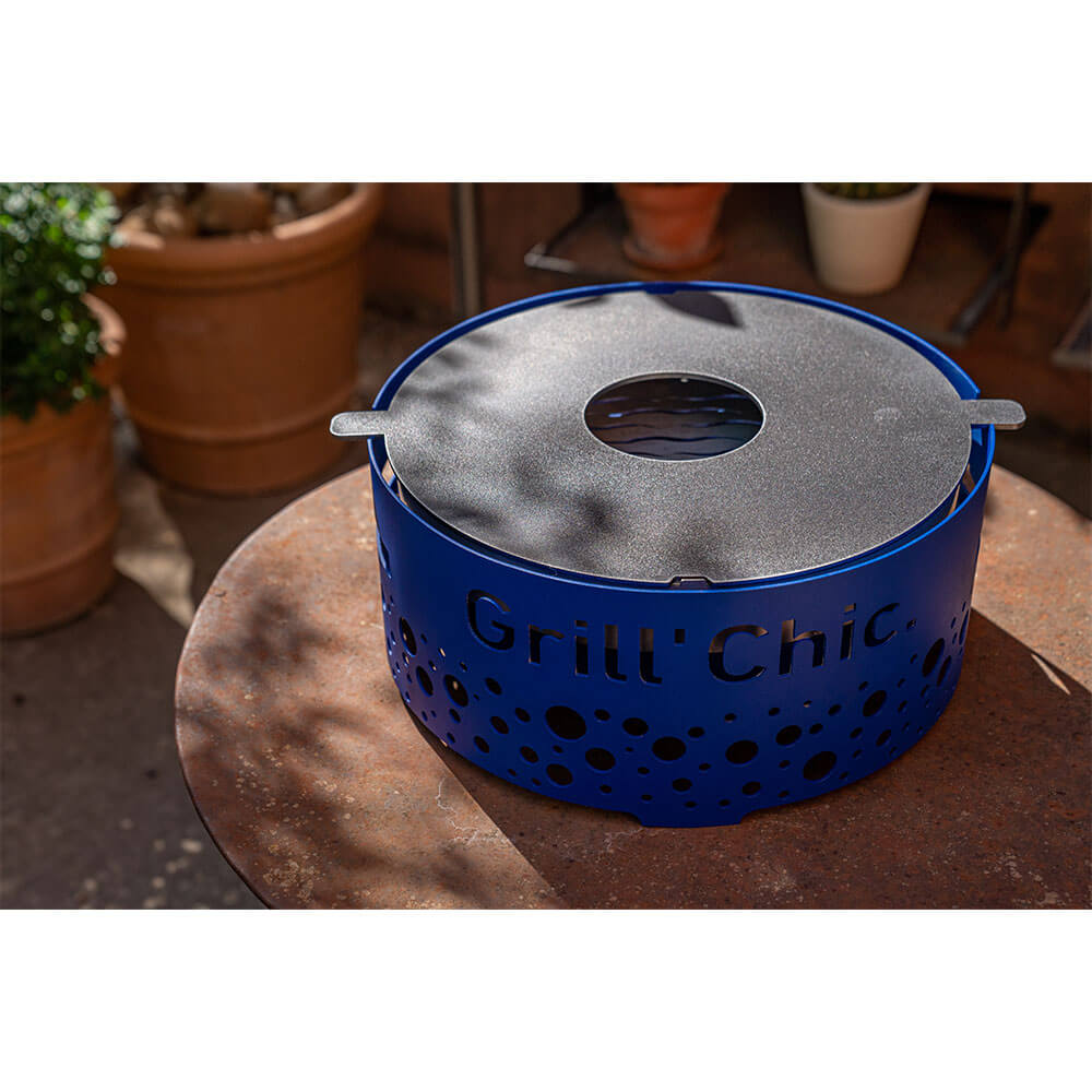 P'tit Grill Braséro de Table - GRILL CHIC bleu