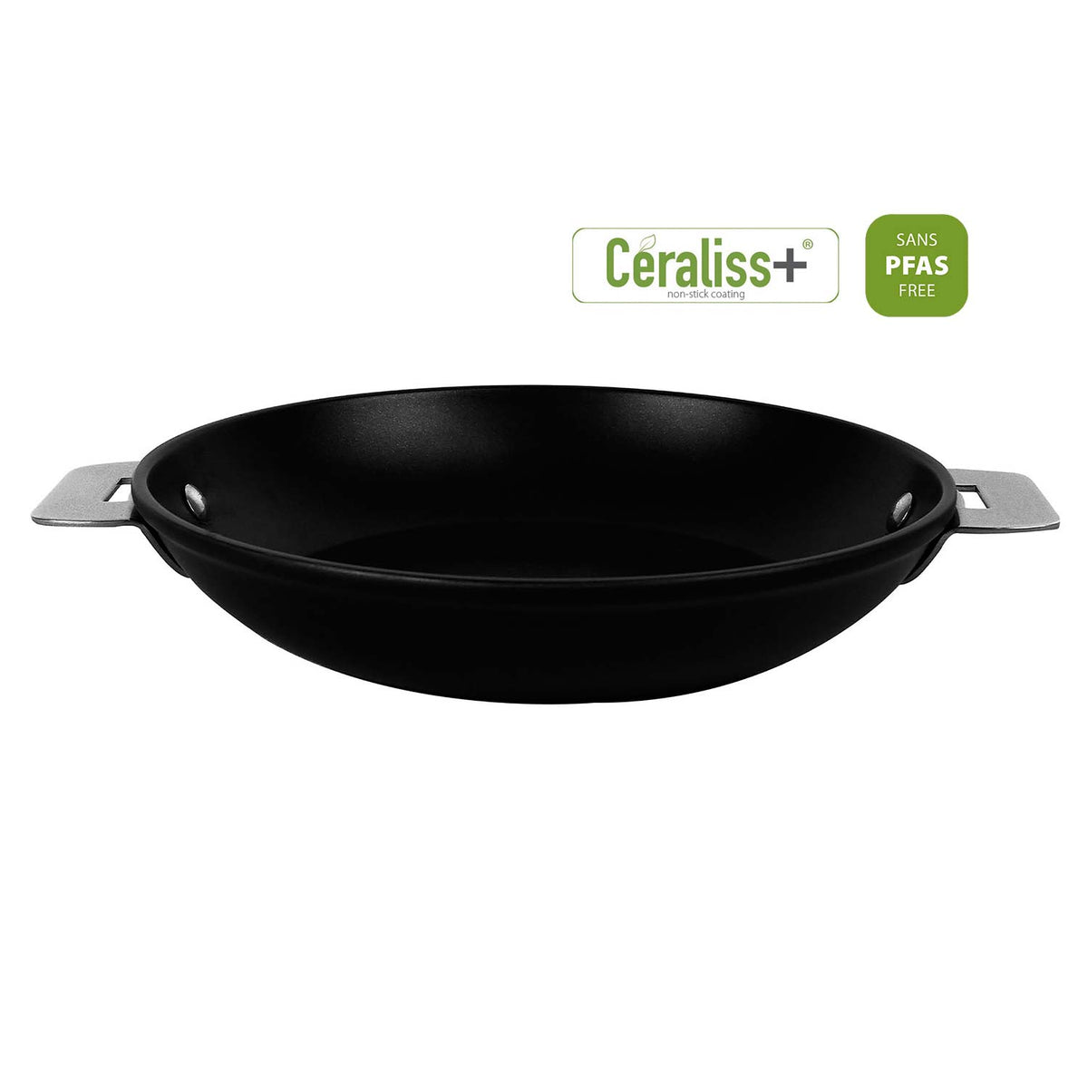 Poêle Aluminium poignée amovible Cookway - revêtement Ceraliss - CRISTEL