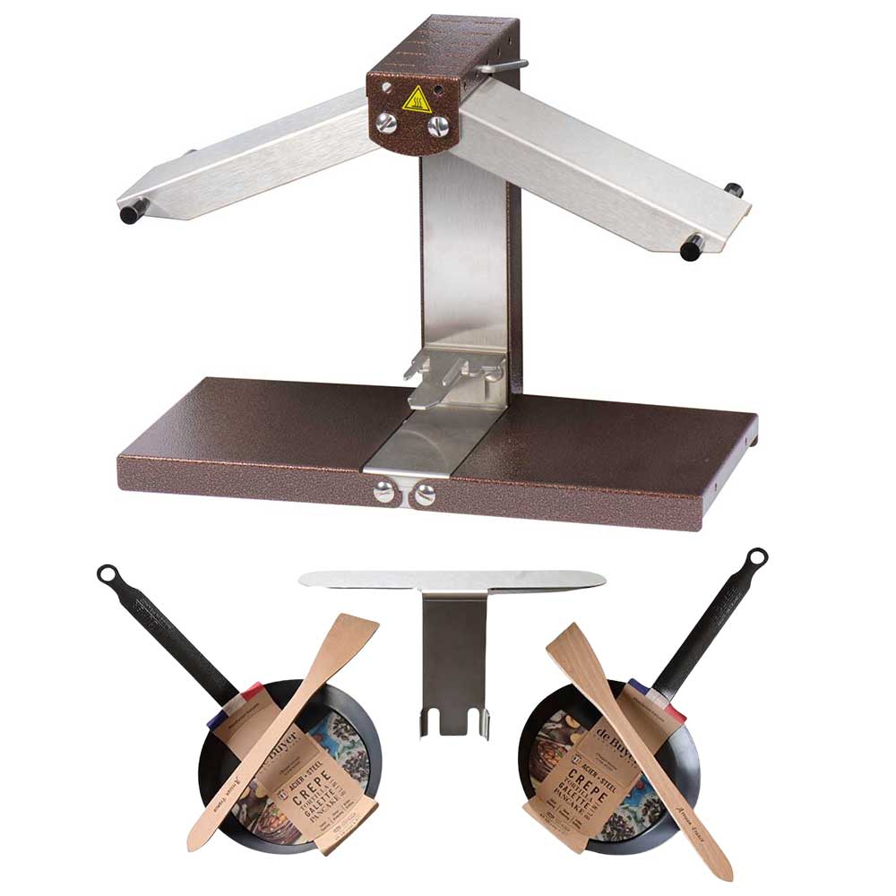 Appareil à Raclette Brezière originale avec kit Reblochade - Louis Tellier