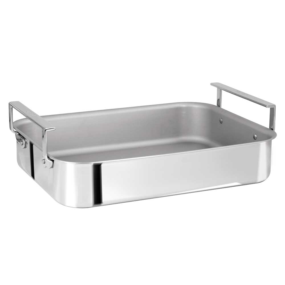 Plat à Four Inox 40 cm - CRISTEL