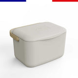 Seau à compost en plastique recyclé 4,5 L - PEBBLY
