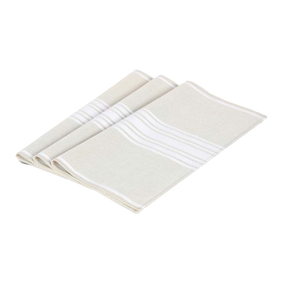 Serviette CORDA Blanc - ARTIGA COTON ET LIN